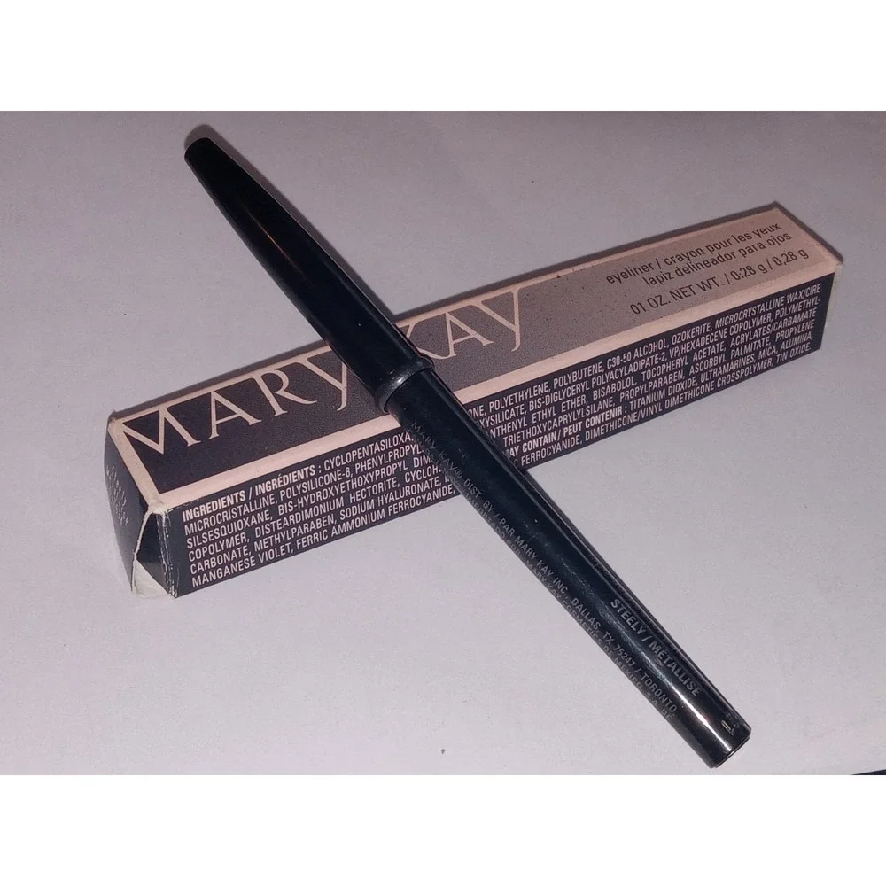 Mary‎ Kay MK Steely Eyeliner #090138 .01 oz. Full Size - NIB